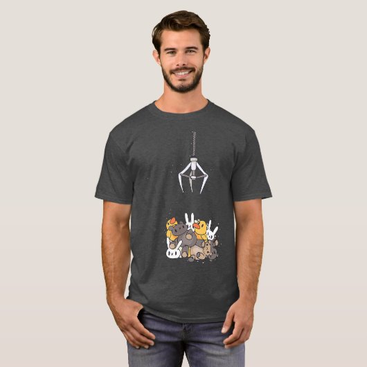 Claw Machines T-shirt (Voorkant volledig)