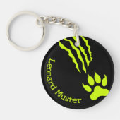 Claw predator - groen sleutelhanger (Voorkant)