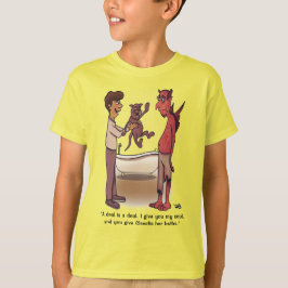 Clawdia Boy's Gele T-shirt