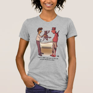 Clawdia Dames Grijs T-shirt