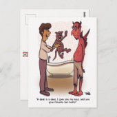 Clawdia Folded Briefkaart (Voorkant / Achterkant)