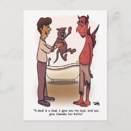 Clawdia Folded Briefkaart