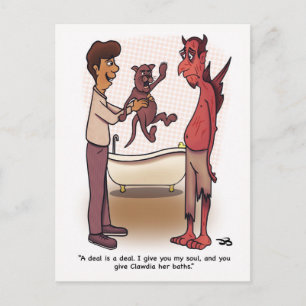 Clawdia Folded Briefkaart