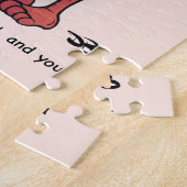 Clawdia Jigzaag Puzzle Legpuzzel (Zijkant)