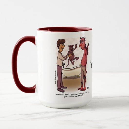 Clawdia Large Coffee Mok (Links)