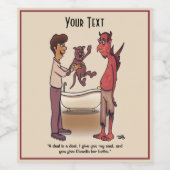 Clawdia Wijn Etiket (Enkel label)