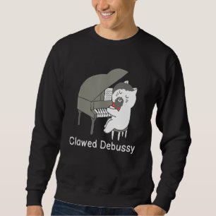 Clawed Debussy Cat Piano Classical Music Composer Trui