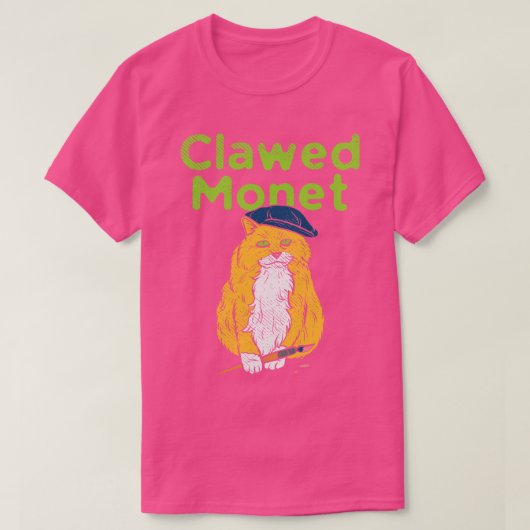 Clawed Monet T-shirt (Design voorkant)