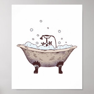 CLAWFOOT BATHTUB POSTER
