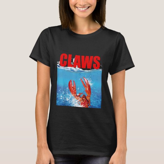 Claws Lobster Mannen Vrouwen T-shirt (Voorkant)