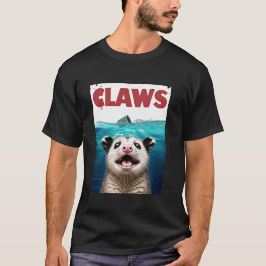 Claws Opossum en Trash Top Schattige Funny Cat Lov (Voorkant)