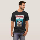Claws Opossum en Trash Top Schattige Funny Cat Lov (Voorkant volledig)