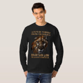 Claws Scratch Ripping Cougar Mountain Lion   1 T-shirt (Voorkant volledig)