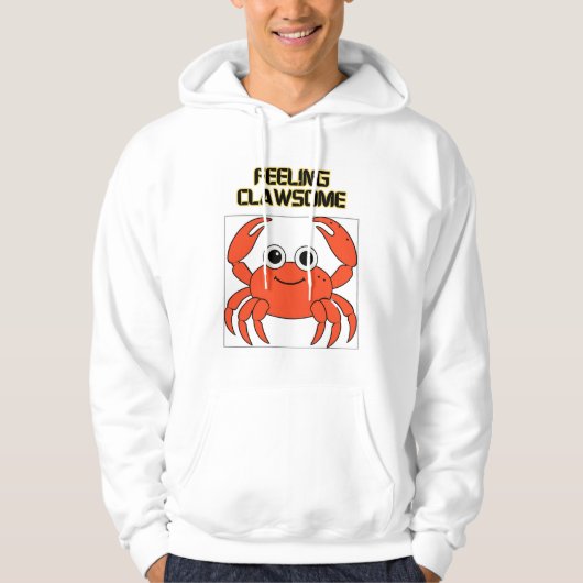 clawsome gevoel hoodie (Voorkant)