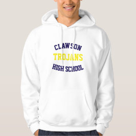 Clawson High School Gedrukte Hoodie