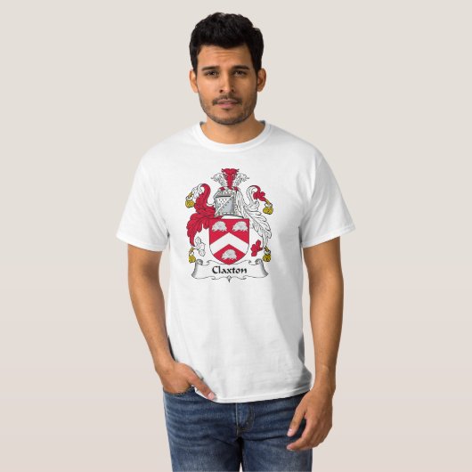 Claxton Family Crest T-shirt (Voorkant volledig)