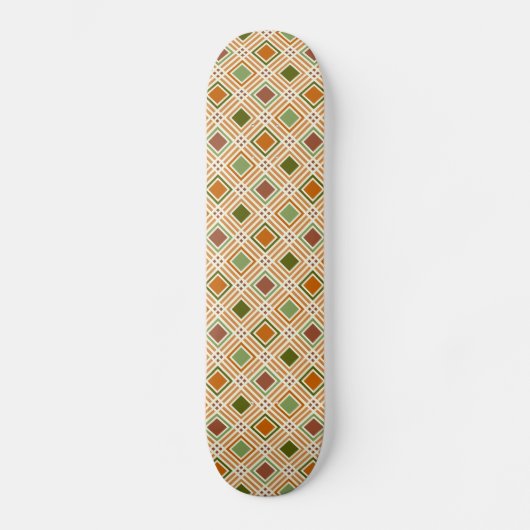 Clay Algae Pattern Persoonlijk Skateboard (Voorkant)