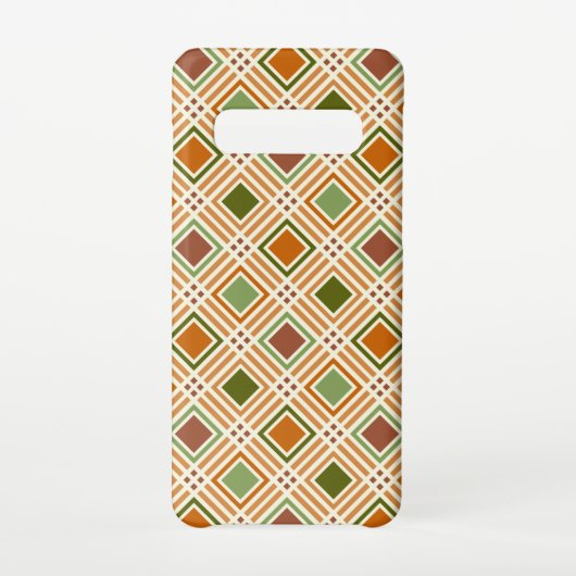 Clay Algae Pattern Samsung Galaxy Hoesje (Achterkant)