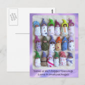 Clay Babies, Grote groep, de grootste verbijsterin Briefkaart (Voorkant / Achterkant)