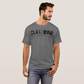 Clay Bae Pottery Gift Lover Ceramics Artist voor T-shirt (Voorkant volledig)