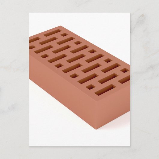 Clay brick briefkaart (Voorkant)