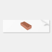Clay brick bumpersticker (Voorkant)