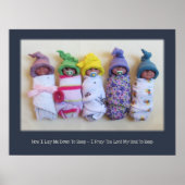Clay Bundle Babies, kinderbedbed Poster (Voorkant)