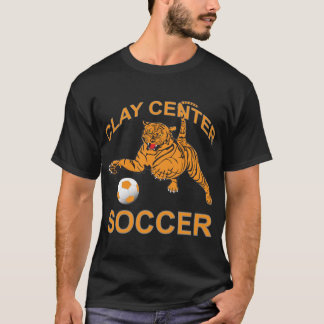 Clay Center Soccer Tiger T-shirt