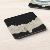 Clay Concretion Bier Onderzetter (Linkerzijde)