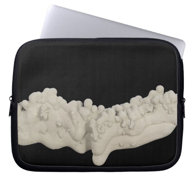 Clay Concretion Laptop Sleeve (Voorkant)