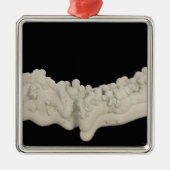 Clay Concretion Metalen Ornament (Voorkant)