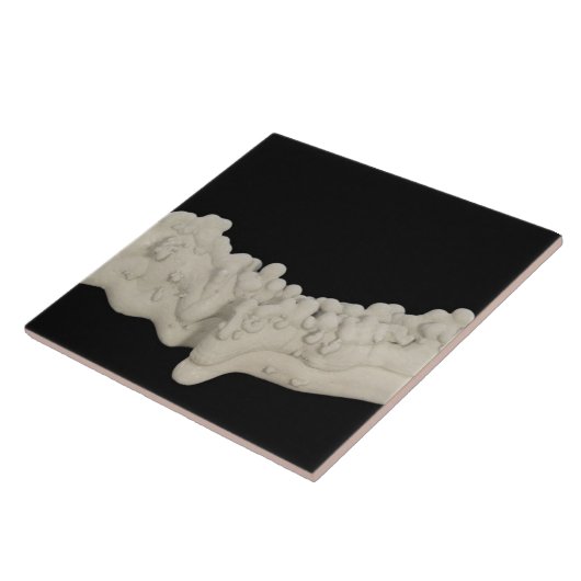 Clay Concretion Tegeltje (Zijkant)