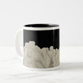 Clay Concretion Tweekleurige Koffiemok (Voorkant links)