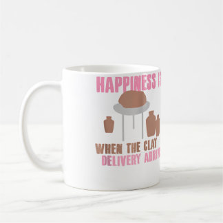 Clay Delivery Happiness Pottery Design Koffiemok