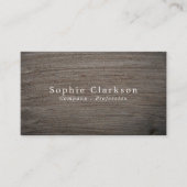 Clay-effect, Rustic Visitekaartje (Voorkant)