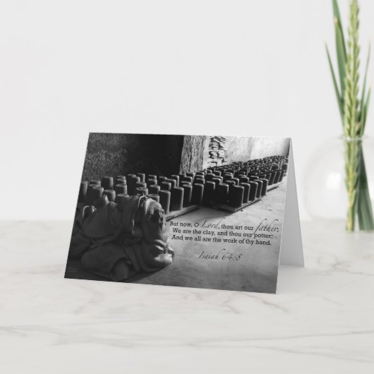 Clay en Pottery Kaart (Voorkant)