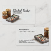 Clay Finance: Calculating Success Visitekaartje (Voorkant / Achterkant)