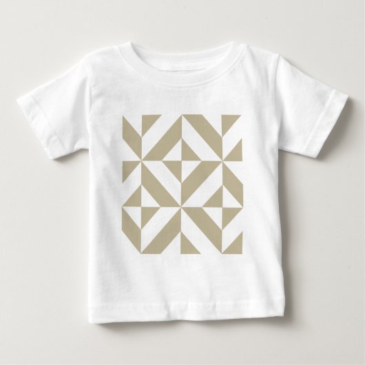 Clay Geometric Deco Cube Patroon (Voorkant)