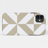 Clay Geometric Deco Cube Patroon Case-Mate iPhone Case (Achterkant (horizontaal))