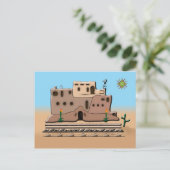 Clay House Briefkaart (Staand voorkant)