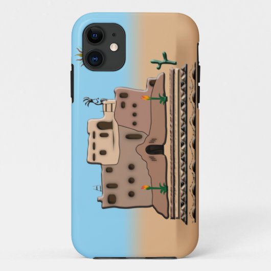 Clay House Case-Mate iPhone Case (Achterkant)