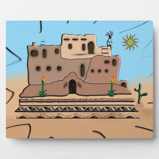 Clay House Fotoplaat (Voorkant)