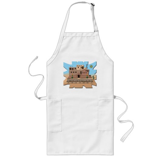 Clay House Lang Schort (Voorkant)