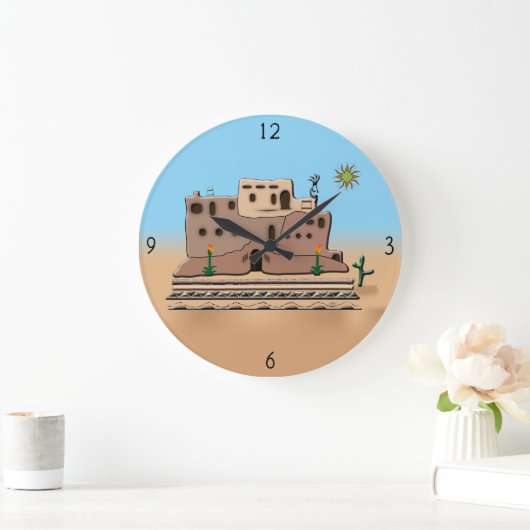 Clay House Large Clock Grote Klok (Huis)