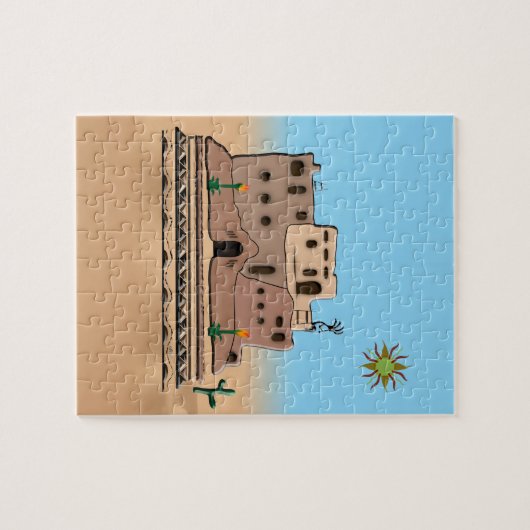 Clay House Legpuzzel (Horizontaal)