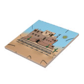 Clay House Tegeltje (Zijkant)