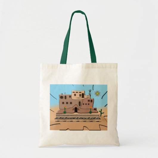 Clay House Tote Bag (Voorkant)