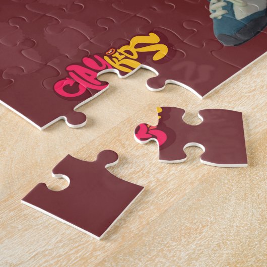 Clay Kids - Robbie Puzzle Legpuzzel (Zijkant)