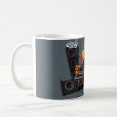 Clay Kids - Taza Motor gris Koffiemok (Links)
