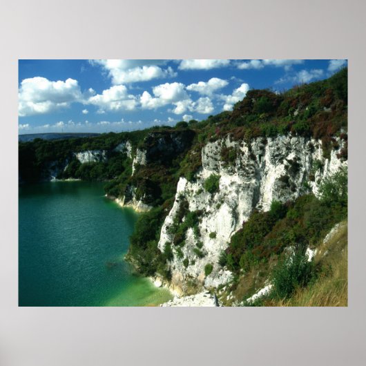 Clay-meer in Cornwall Poster (Voorkant)